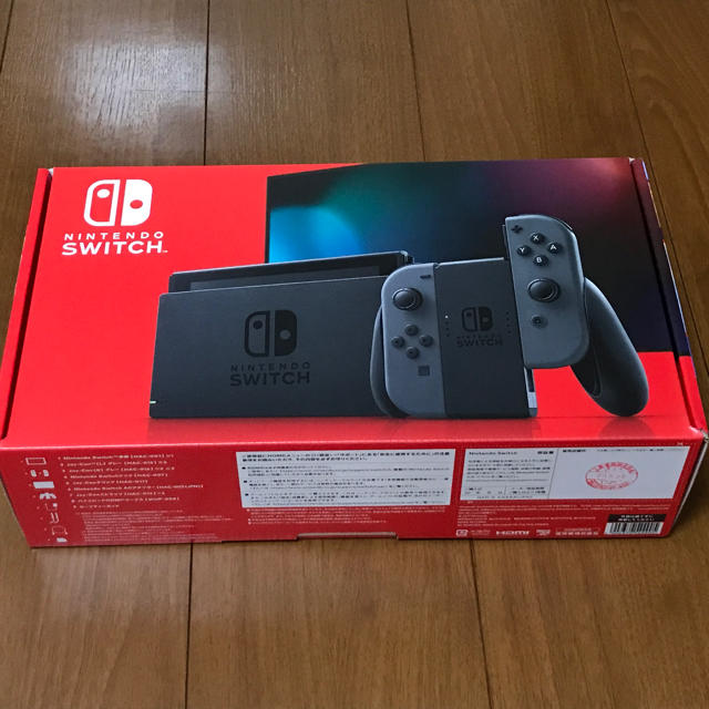 新品 新型 Nintendo Switch ニンテンドースイッチ 本体 グレー②