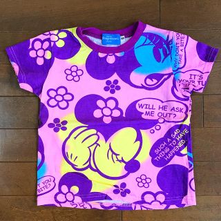 ディズニー(Disney)のディズニーリゾート　Tシャツ　ミニーマウス　女の子　１００cm(Tシャツ/カットソー)