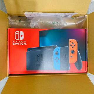 ニンテンドースイッチ(Nintendo Switch)の新品 Nintendo Switch 本体 ネオンブルー/ネオンレッド(家庭用ゲーム機本体)