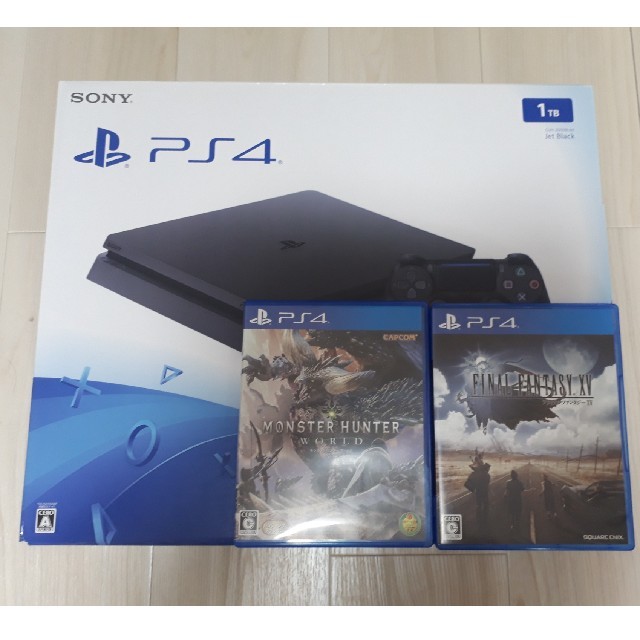 ☆PS4本体 Slim 1TBモデルCUH-2000BB01&おまけソフト2本☆ ランキング