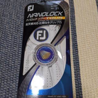 フットジョイ(FootJoy)のフットジョイ　ナノロックツアー　サイズ21　左手用グローブ(その他)