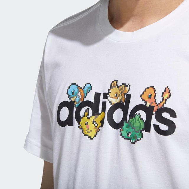 adidas(アディダス)のアディダス  Ｌサイズ　ポケモン　adidas pokemon Tシャツ　新品 メンズのトップス(Tシャツ/カットソー(半袖/袖なし))の商品写真
