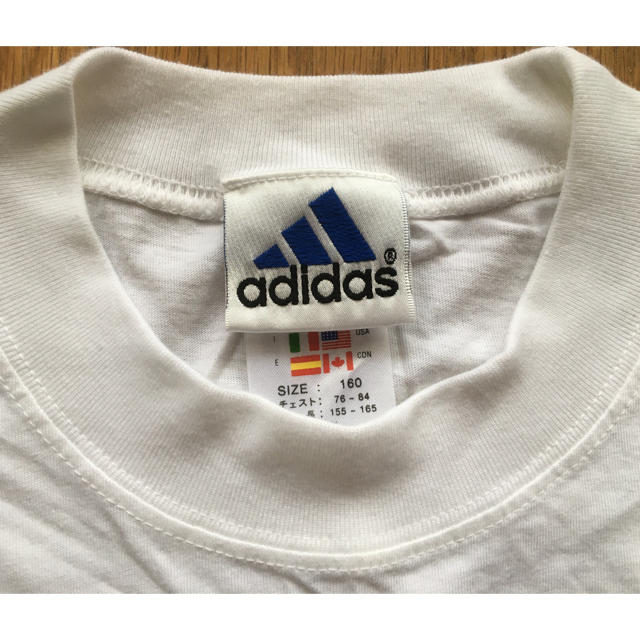 adidas(アディダス)のadidas kids160 半袖Tシャツ キッズ/ベビー/マタニティのキッズ服男の子用(90cm~)(Tシャツ/カットソー)の商品写真