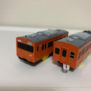 トミー(TOMMY)のプラレール　大阪環状線　103系　オレンジ　低運転台　レア商品　限定品(電車のおもちゃ/車)