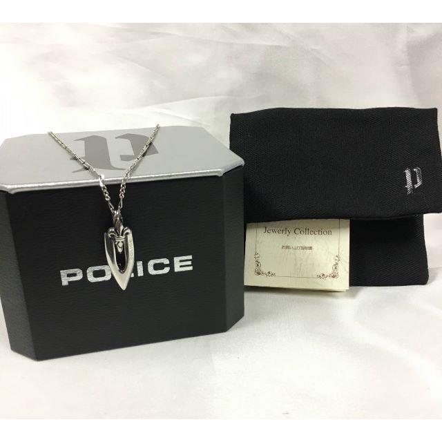 POLICE(ポリス)のPOLICE◆ステンレス SLV ペンダントトップ  ユリ紋章 ネックレス メンズのアクセサリー(ネックレス)の商品写真