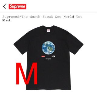 シュプリーム(Supreme)のSupreme The North Face One World Tee TNF(Tシャツ/カットソー(半袖/袖なし))