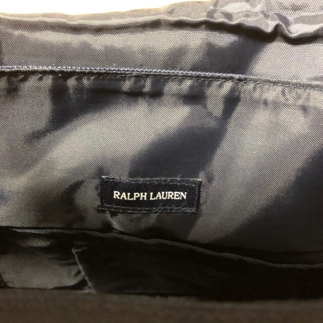 POLO RALPH LAUREN(ポロラルフローレン)のPOLOラルフローレン　ショルダーバッグ ネイビーイエロー メンズのバッグ(ショルダーバッグ)の商品写真