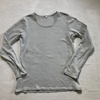 ムジルシリョウヒン(MUJI (無印良品))の無印良品　ロングＴシャツ　XL(Tシャツ(長袖/七分))