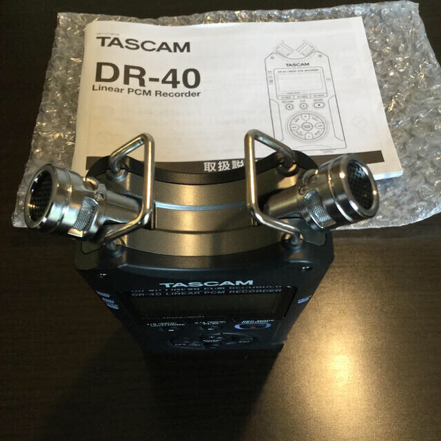 TASCAM リニアPCMレコーダー DR-40 楽器のレコーディング/PA機器(その他)の商品写真