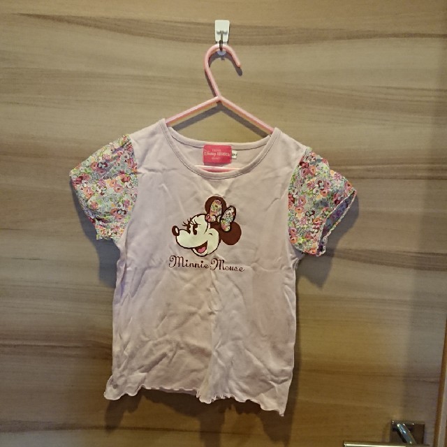 Disney(ディズニー)のミニーマウスTシャツ短パン2点セット 120 キッズ/ベビー/マタニティのキッズ服女の子用(90cm~)(パンツ/スパッツ)の商品写真