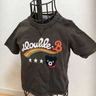 ダブルビー(DOUBLE.B)のダブルB★DOUBLE B 半袖トレーナー 80 肩スナップ　ミキハウス(Ｔシャツ)