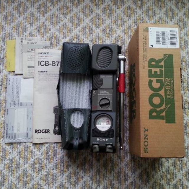 SONY - SONY ICB-87R 美品 CB無線機 トランシーバーの通販 by