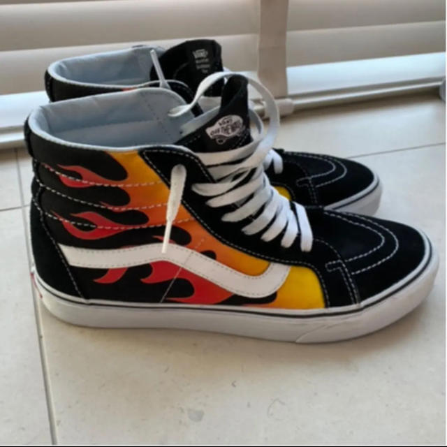 vans sk8 hi fire