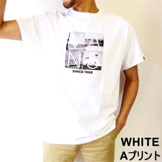 ヴァンズ(VANS)の残り1点 メンズ レディース バンズ フォトプリント 半袖Ｔシャツ ホワイト(Tシャツ/カットソー(半袖/袖なし))