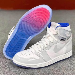 ナイキ(NIKE)のAIR JORDAN 1 HIGH ZOOM R2T RACER BLUE(スニーカー)