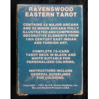 当時物 新品 タロットカード RAVENSWOOD EASTERN TAROT