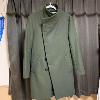 ザラ(ZARA)の【ZARA】スタンドカラーコート(ステンカラーコート)