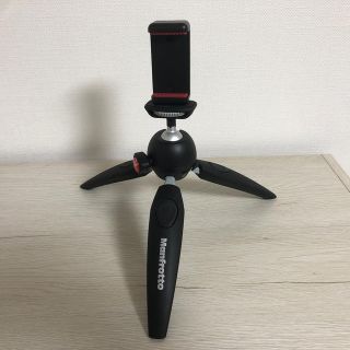 マンフロット(Manfrotto)のManfrotto ミニ三脚 PIXI EVO スマートフォンホルダー(その他)