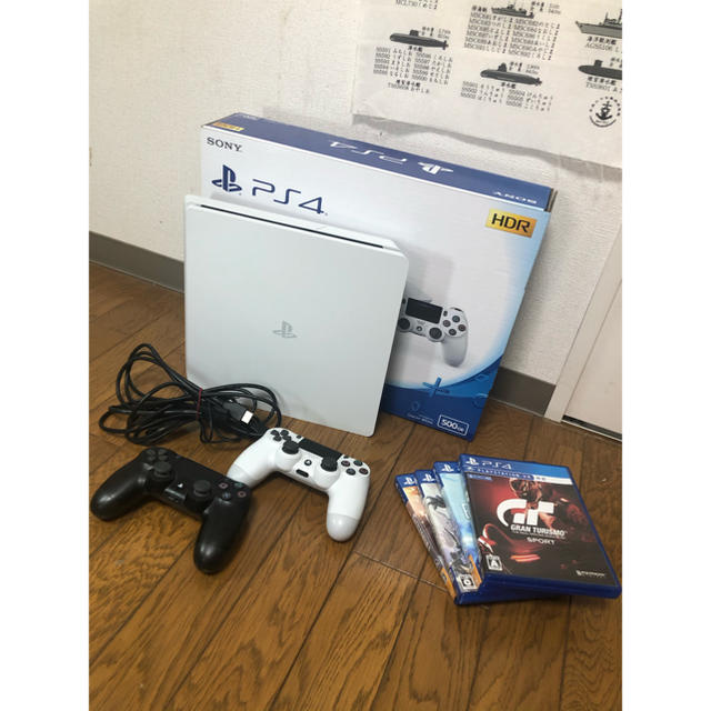 ps4 コントローラー2個付き