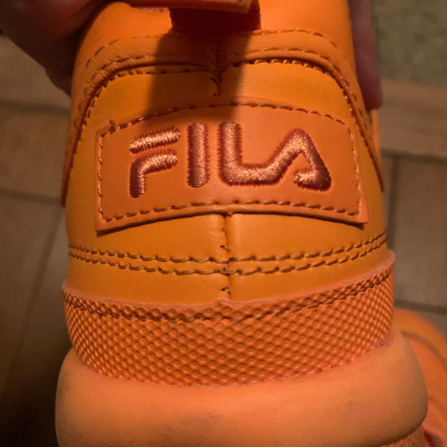 FILA(フィラ)のFILA スニーカー　オレンジ　 レディースの靴/シューズ(スニーカー)の商品写真