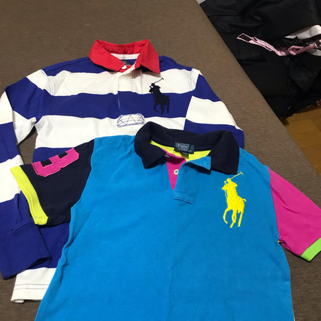 POLO RALPH LAUREN(ポロラルフローレン)のラルフローレン  ポロシャツ　長袖　半袖　BIGポニー　ロゴ　140 キッズ/ベビー/マタニティのキッズ服男の子用(90cm~)(Tシャツ/カットソー)の商品写真