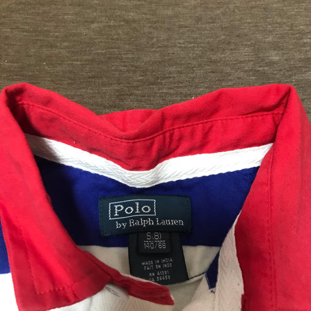 POLO RALPH LAUREN(ポロラルフローレン)のラルフローレン  ポロシャツ　長袖　半袖　BIGポニー　ロゴ　140 キッズ/ベビー/マタニティのキッズ服男の子用(90cm~)(Tシャツ/カットソー)の商品写真