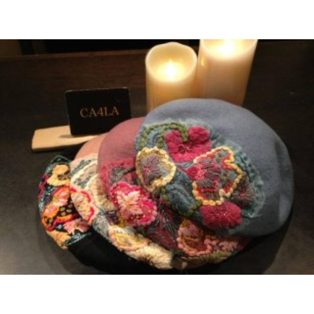 CA4LA - CA4LA 刺繍ベレー帽の通販 by M SHOP|カシラならラクマ