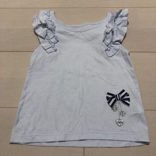 ベベ(BeBe)のBeBe フリルノースリーブ(Tシャツ/カットソー)