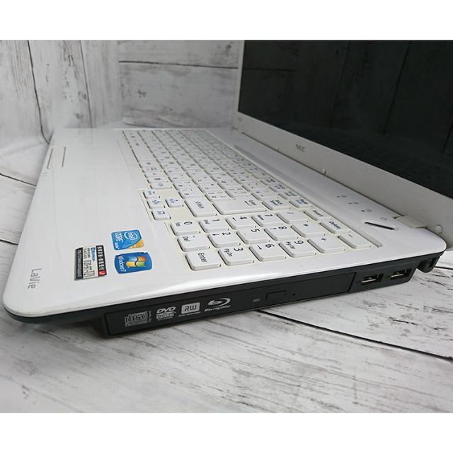 中古ノートパソコン NEC PC-LS550DS6W