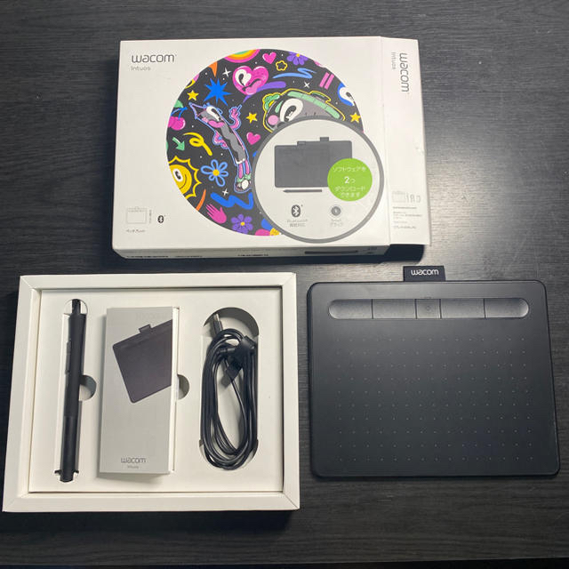 Wacom(ワコム)のwacom ペンタブレット(ブラック) スマホ/家電/カメラのPC/タブレット(PC周辺機器)の商品写真