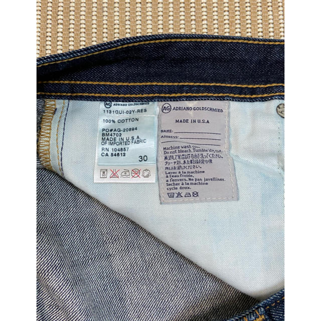 美品　AG jeans エージージーンズ THE MATCHBOX 30インチ 3