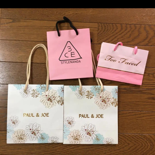 PAUL & JOE(ポールアンドジョー)のPAUL&JOEショップ袋＋おまけ付 レディースのバッグ(ショップ袋)の商品写真