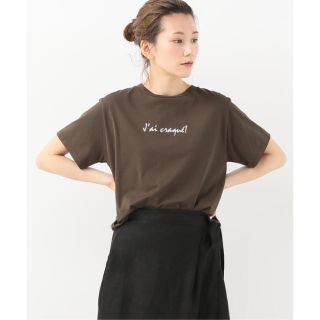 スピックアンドスパン(Spick & Span)の Spick and Span Jai craque T-shirt(Tシャツ(半袖/袖なし))