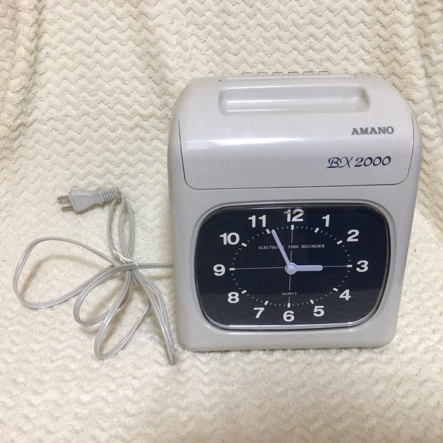 【良品】AMANO BX2000 タイムレコーダー
