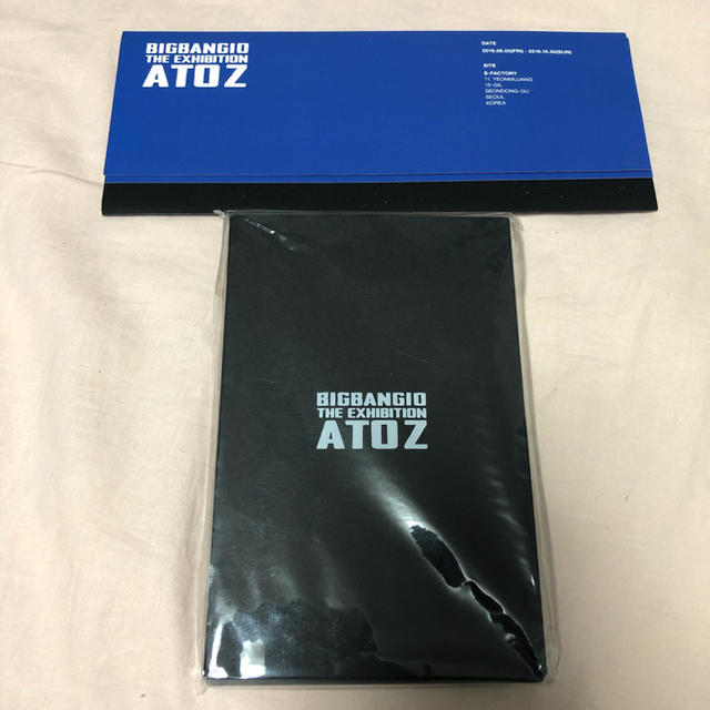 BIGBANG(ビッグバン)の【新品未開封・限定品】bigbang atoz 公式グッズ ポストカードセット エンタメ/ホビーのタレントグッズ(アイドルグッズ)の商品写真