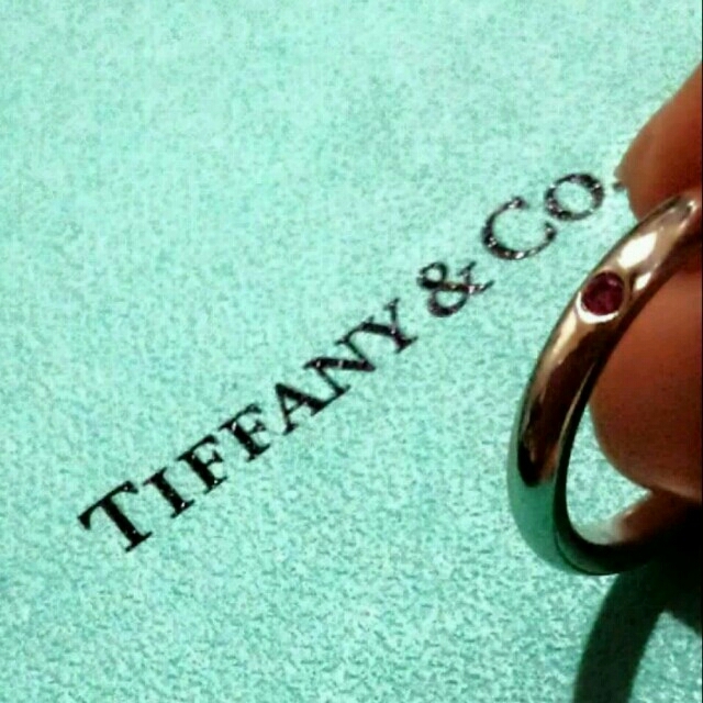 Tiffany & Co. - ティファニー ピンクサファイアリング の通販 by 雛～HINA～☆プロフ必読｜ティファニーならラクマ