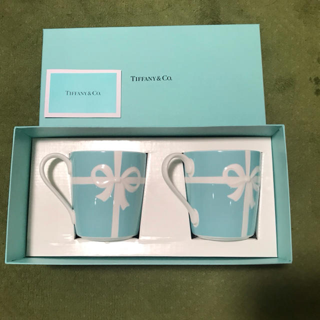 値下げします♬ティファニー☆ペアマグカップ 値下げします♬ティファニー☆ペアマグカップ