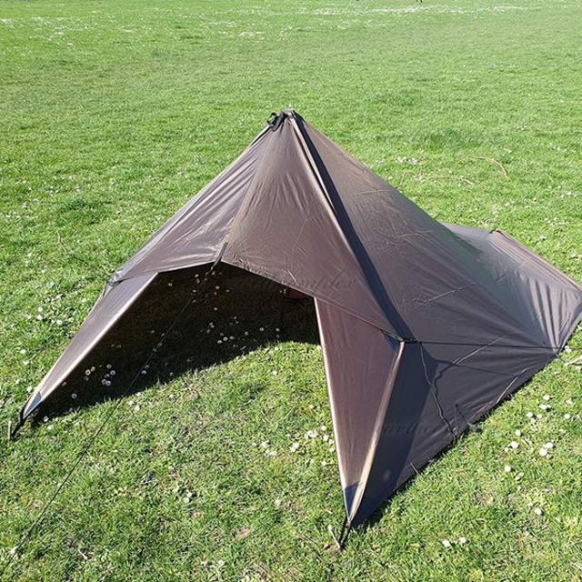 DD Tarp 4×4 コヨーテブラウン DDタープ レクタタープ 大型 - テント