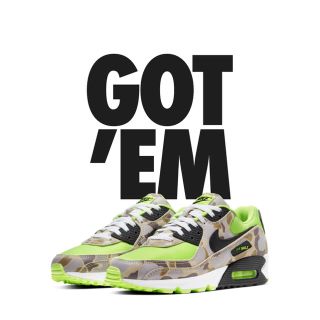 ナイキ(NIKE)のNike air max 90 duck camo 28.5(スニーカー)