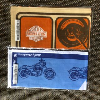 ハーレーダビッドソン(Harley Davidson)の新品　ハーレーダビットソン　バンダナ　２枚セット(バンダナ/スカーフ)