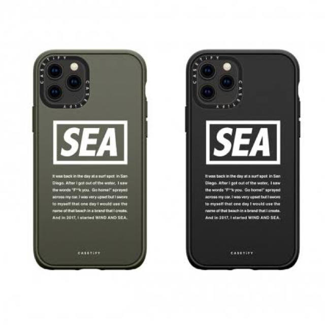 SEA(シー)のウィンダンシー × CASETiFY  iPhone 11PRO ケース スマホ/家電/カメラのスマホアクセサリー(iPhoneケース)の商品写真