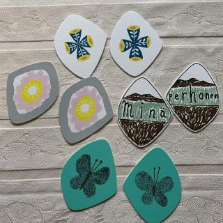 ミナペルホネン(mina perhonen)の未使用❤︎ ミナペルホネン hane coasters コースター(その他)