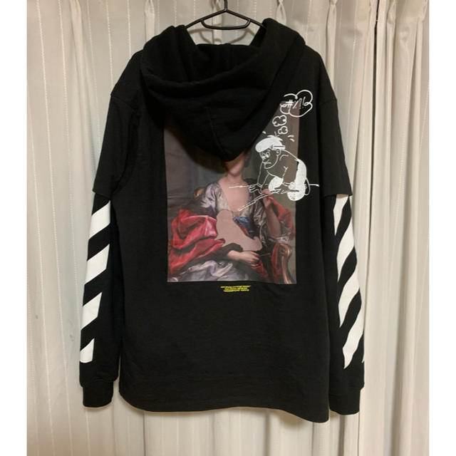 OFF-WHITE レイヤード パーカー 20ss