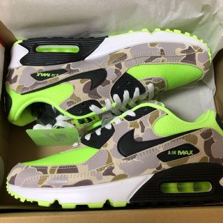 ナイキ(NIKE)のNIKE AIR MAX 90 GREEN CAMO (スニーカー)