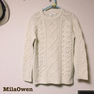 ミラオーウェン(Mila Owen)のMilaOwen＊ケーブルニット(ニット/セーター)