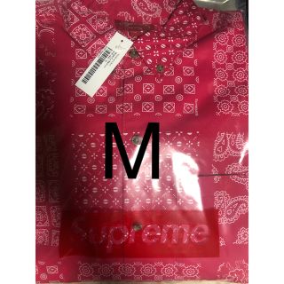 シュプリーム(Supreme)のSupreme Paisley Grid Shirt Medium(シャツ)