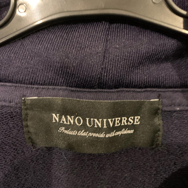 nano・universe(ナノユニバース)の半袖パーカー メンズのトップス(Tシャツ/カットソー(半袖/袖なし))の商品写真