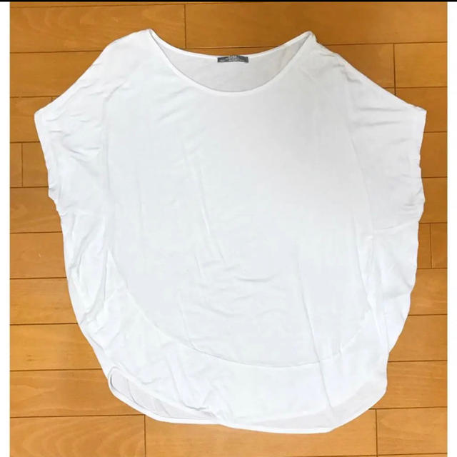 ZARA(ザラ)のZARA 変形Tシャツ レディースのトップス(Tシャツ(半袖/袖なし))の商品写真