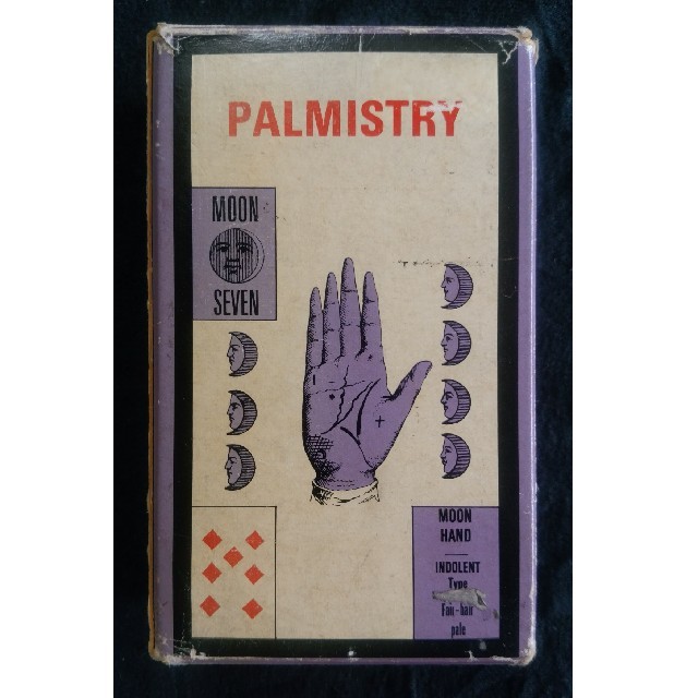 当時物 未使用品 タロットカード フランス製 PALMISTRY 手相 占い エンタメ/ホビーの本(趣味/スポーツ/実用)の商品写真