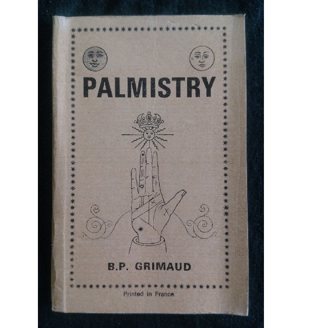 当時物 未使用品 タロットカード フランス製 PALMISTRY 手相 占い